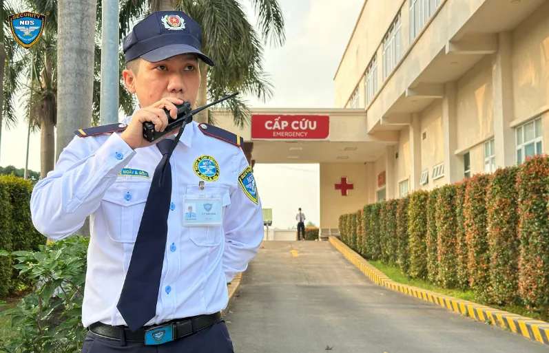 bộ đàm bảo vệ sự kiện