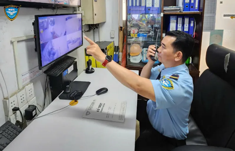 bộ đàm bảo vệ sự kiện
