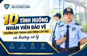 tình huống nhân viên bảo vệ thường gặp